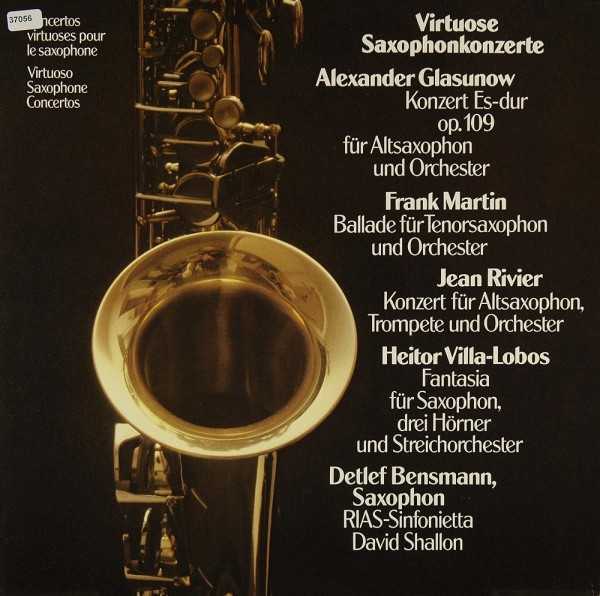 Verschiedene: Virtuose Saxophonkonzerte