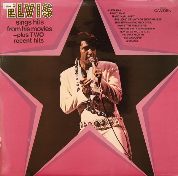 Presley, Elvis: Elvis sings Hits from his Movies