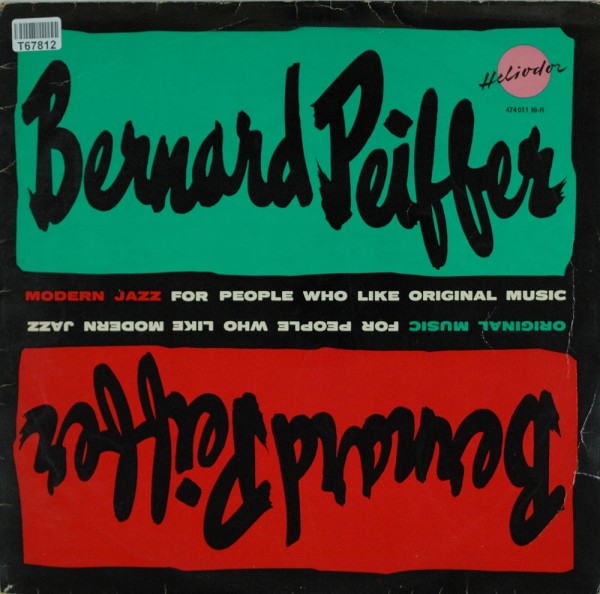 Bernard Peiffer: Modern Jazz For People Who Like Original Music