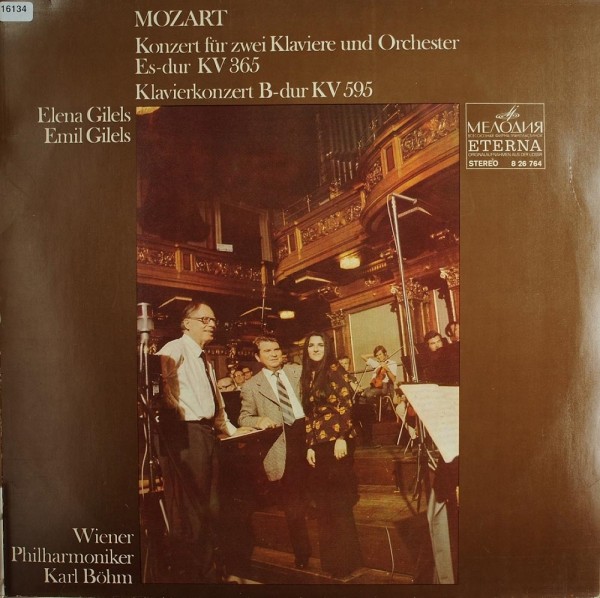 Mozart: Konzert für 2 Klaviere KV 365, Klav.Konz. KV 595