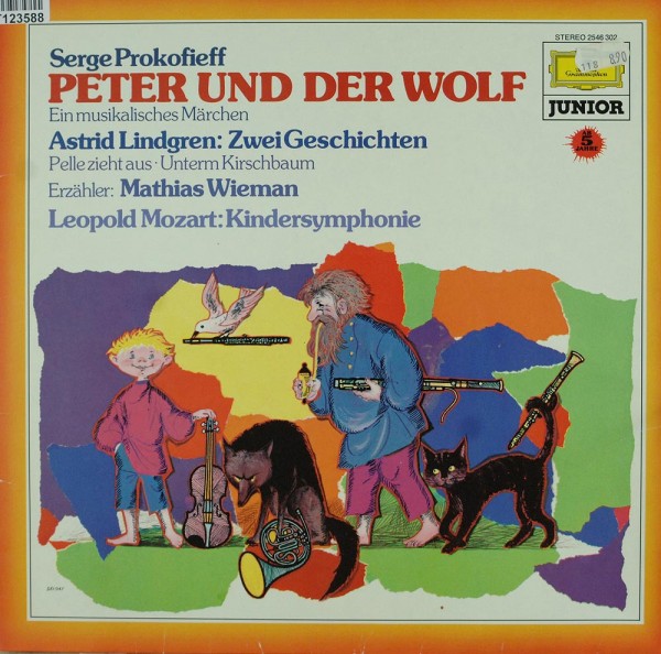 Sergei Prokofiev / Astrid Lindgren - Mathias: Peter Und Der Wolf - Ein Musikalisches Märchen / Zwei