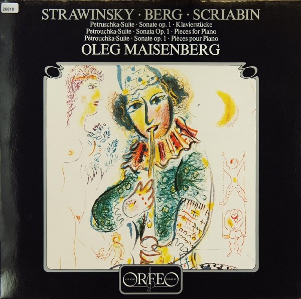 Strawinsky / Berg / Scriabin: Petruschka-Suite Sonate op. 1 Klavierstücke