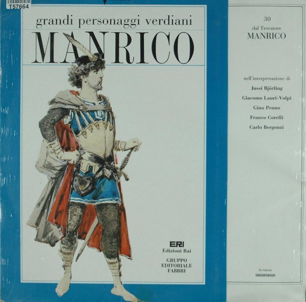 Giuseppe Verdi: Verdi: Edizioni Rai 30 - Dal Trovatore Manrico