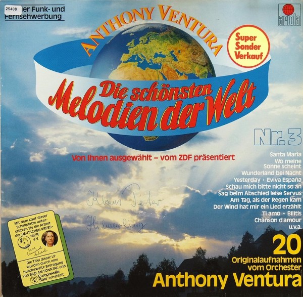 Ventura, Anthony: Die schönsten Melodien der Welt