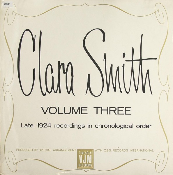 Smith, Clara: Volume Three - Late 1924 Recordings