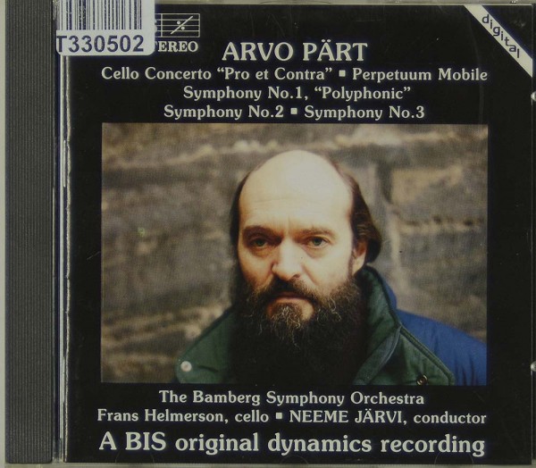 Arvo Pärt ■ Bamberger Symphoniker ■ Frans He: Cello Concerto &quot;Pro Et Contra&quot; ■ Perpetuum Mobile ■ Sy