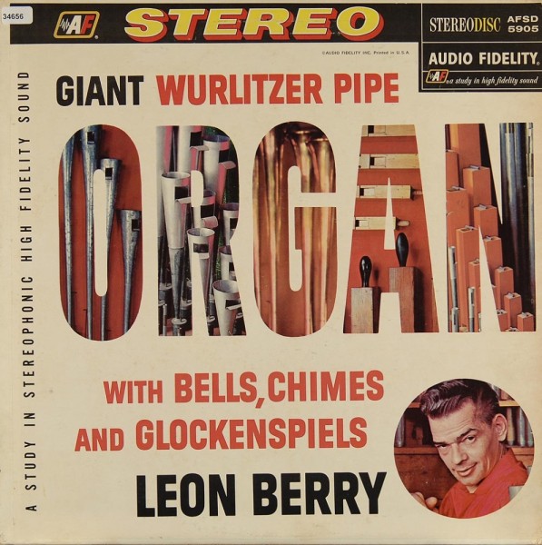 Berry, Leon: Organ with Bells, Chimes and Glockenspiels