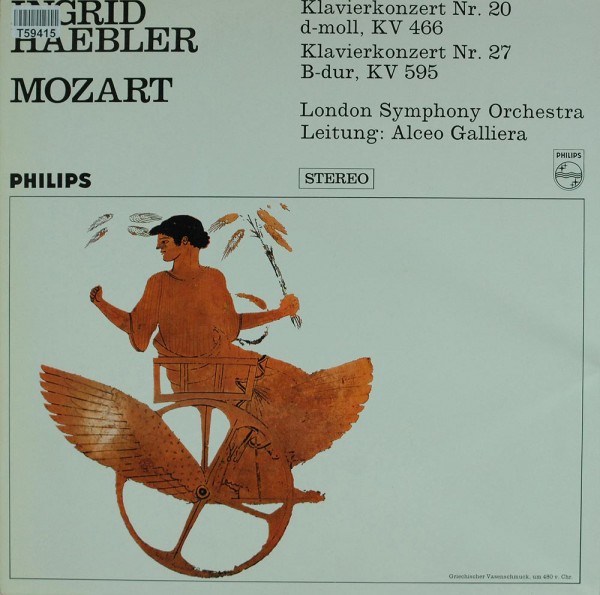 Ingrid Haebler, Wolfgang Amadeus Mozart, The London Symphony Orchestra, Alceo Galliera: Mozart