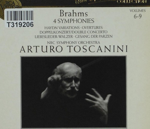 Johannes Brahms - Arturo Toscanini, NBC Symp: Brahms 4 Symphonies