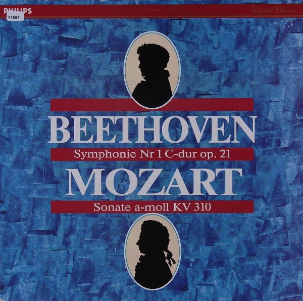 Beethoven / Mozart: Symphonie Nr. 1 / Sonate a-moll KV 310
