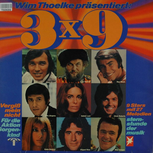 Various: Wim Thoelke Präsentiert: 3x9 - 9 Stars Mit 27 Melodien