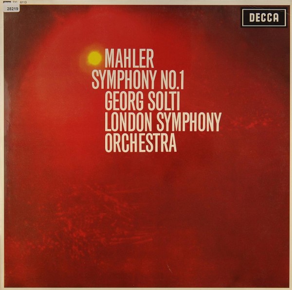 Mahler: Symphony Nr. 1