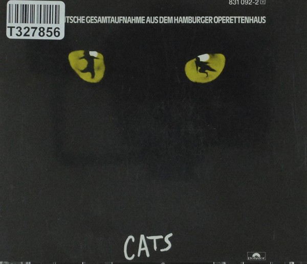 Andrew Lloyd Webber: Cats (Live) - Deutsche Gesamtaufnahme Aus Dem Hamburger