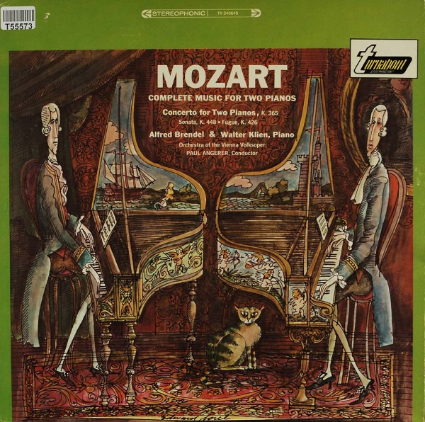 Wolfgang Amadeus Mozart, Alfred Brendel, Wiener Volksopernorchester, Paul Angerer: Complete Music Fo