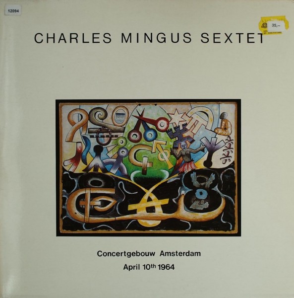 Mingus, Charles Sextet: Concertgebouw Amsterdam