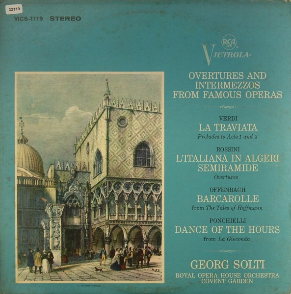 Solti: Overtures and Intermezzos from famous Operas