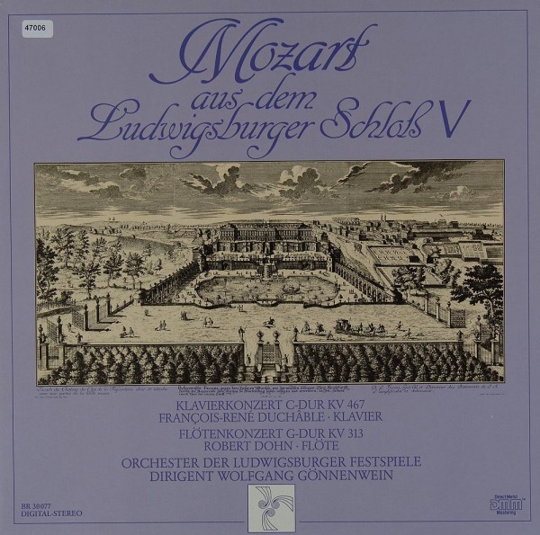 Mozart: Mozart aus dem Ludwigsburger Schloß V