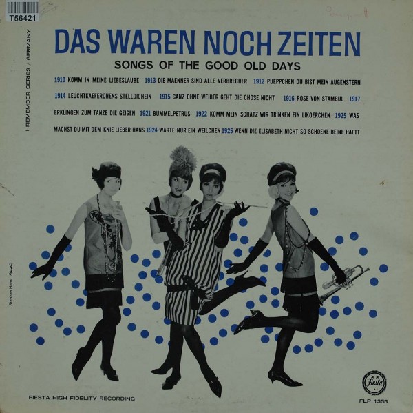 Various: Das Waren Noch Zeiten (Songs Of The Good Old Days)