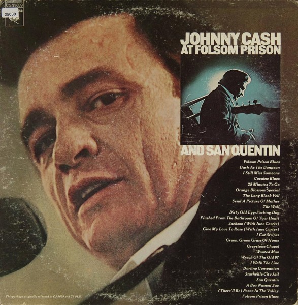 Cash, Johnny: Johnny Cash at Folsom Prison and San Quentin