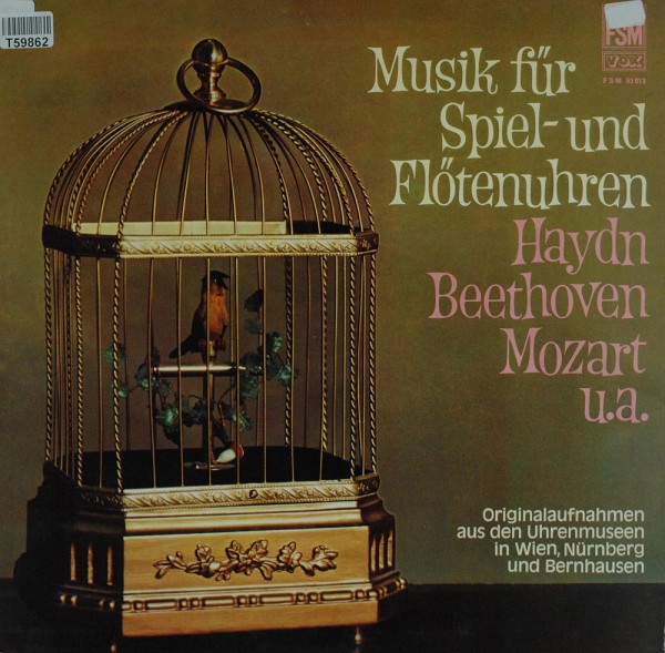 Joseph Haydn, Ludwig van Beethoven, Wolfgang Amadeus Mozart: Musik Für Spiel- Und Flötenuhren