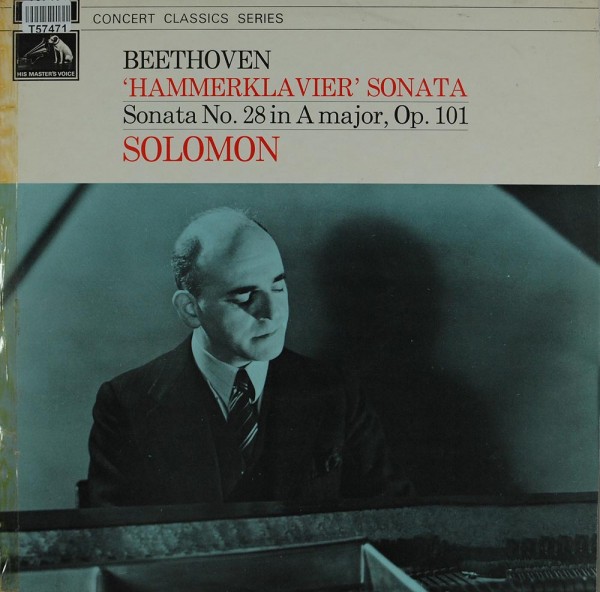 Ludwig Van Beethoven, Solomon (6): &#039;Hammerklavier&#039; Sonata