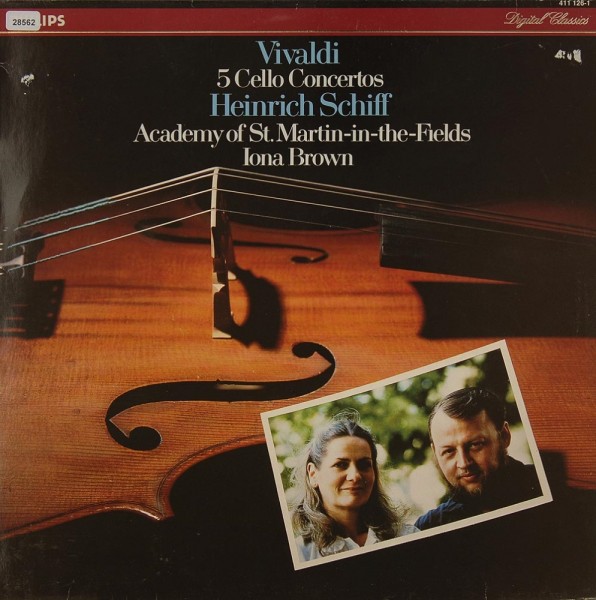 Vivaldi: 5 Cello Concertos