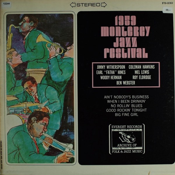 Various: 1959 Monterey Jazz Festival