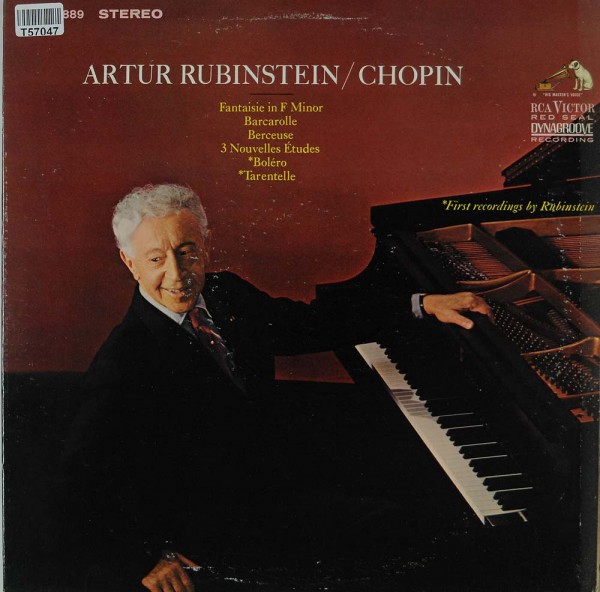 Arthur Rubinstein, Frédéric Chopin: Artur Rubinstein - Chopin