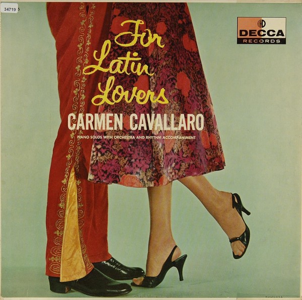 Cavallaro, Carmen: For Latin Lovers