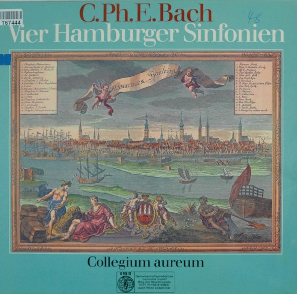 Carl Philipp Emanuel Bach - Collegium Aureu: C. Ph. E. Bach • Vier Hamburger Sinfonien