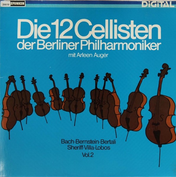 Bach / Bernstein / Bertali u.a.: Die 12 Cellisten der Berliner Philharm. - Vol. 2