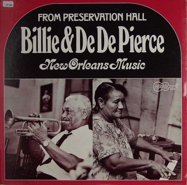 Pierce, Billie &amp; De De: New Orleans Music