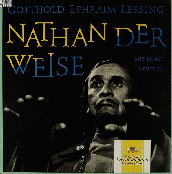 Gotthold Ephraim Lessing: Nathan Der Weise Mit Ernst Deutsch