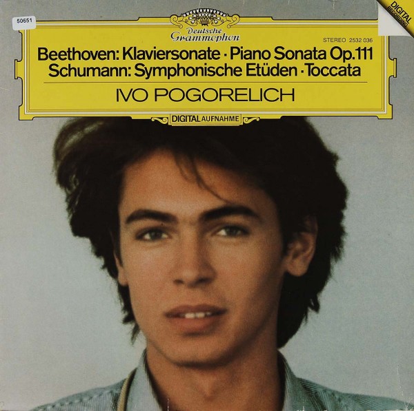 Beethoven / Schubert: Klaviersonate op. 111 / Symph. Etüden, Toccata