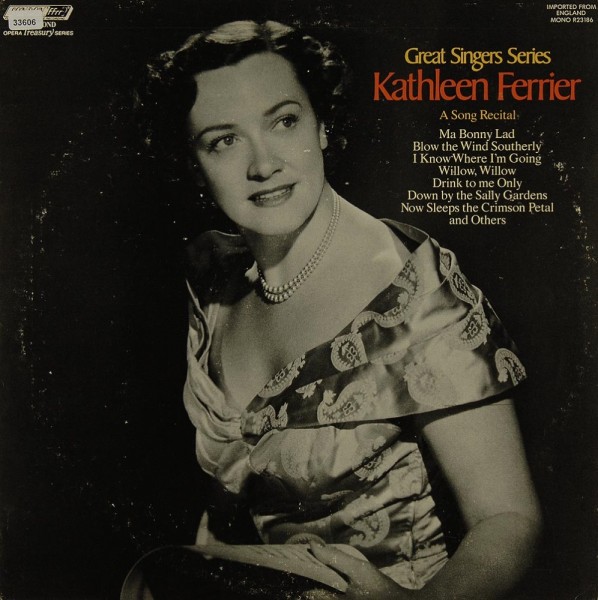 Ferrier, Kathleen: A Song Recital