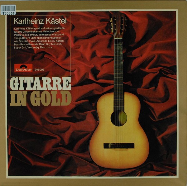 Karlheinz Kästel: Gitarre In Gold