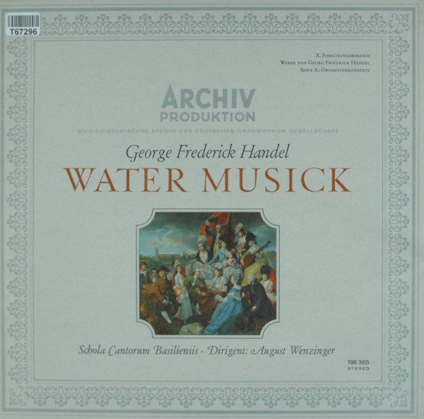 Georg Friedrich Händel - Schola Cantorum Ba: Water Musick