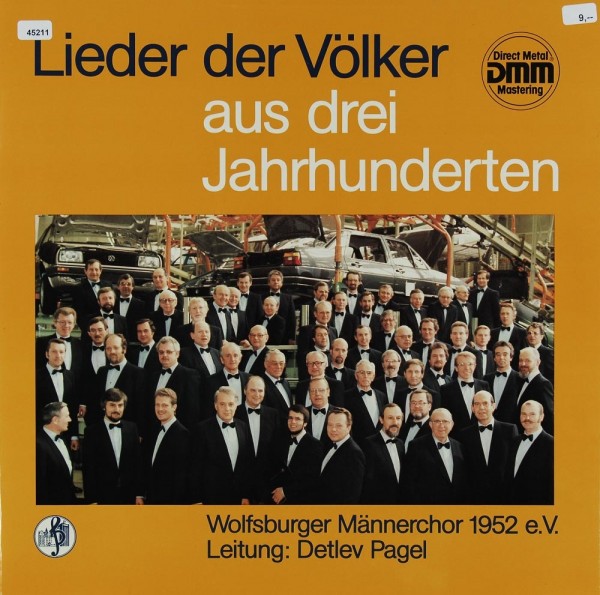 Wolfsburger Männerchor 1952 e.V.: Lieder der Völker aus 3 Jahrhunderten