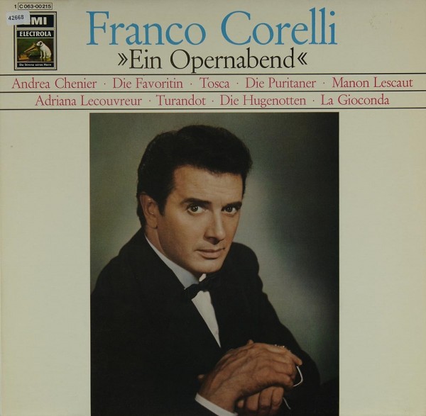 Corelli, Franco: Ein Opernabend