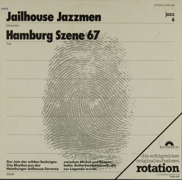 Jailhouse Jazzmen: Hamburg Szene 67