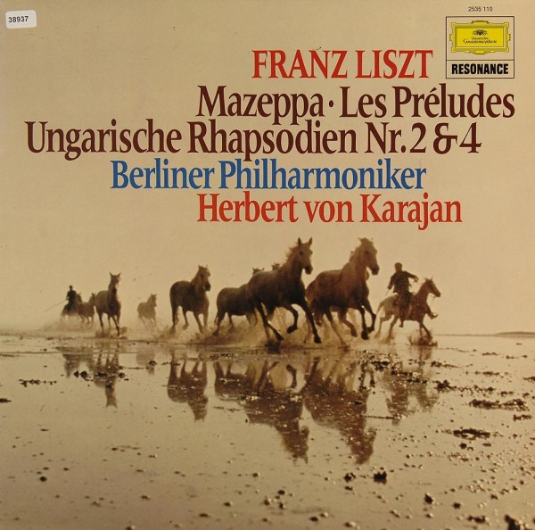Liszt: Mazeppa / Préludes / Ung. Rhapsodien Nr. 2 &amp; 4