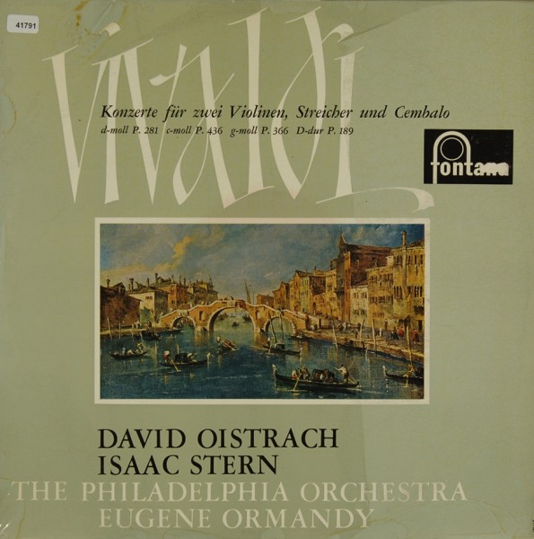 Vivaldi: Konzerte für 2 Violinen, Streicher &amp; Cembalo