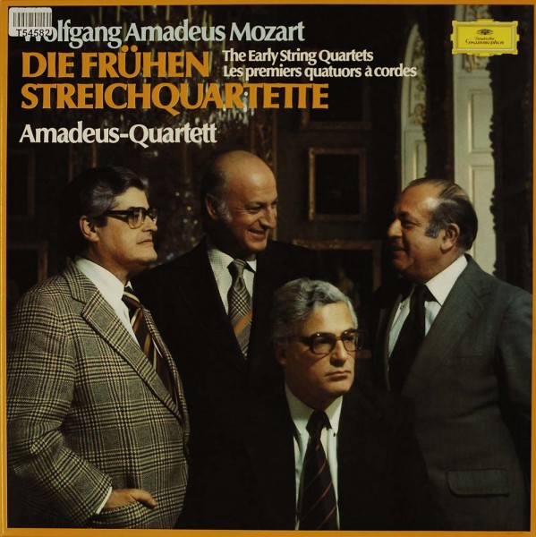 Wolfgang Amadeus Mozart, Amadeus-Quartett: Die Frühen Streichquartette / The Early Strings Quartets
