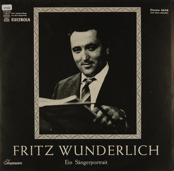Wunderlich, Fritz: Ein Sängerportrait