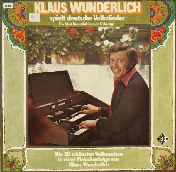 Wunderlich, Klaus: Deutsche Volkslieder