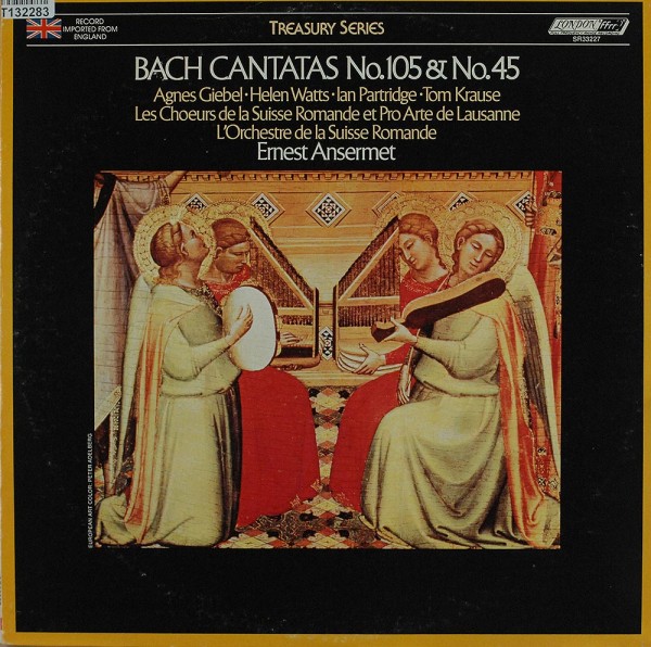 Johann Sebastian Bach, Agnes Giebel, Helen W: Bach Cantatas No. 105 &amp; No. 45