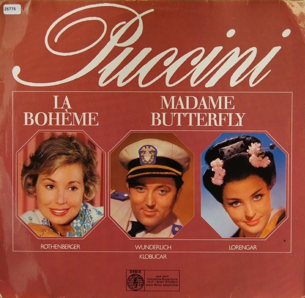 Puccini: La Bohème / Madame Butterfly