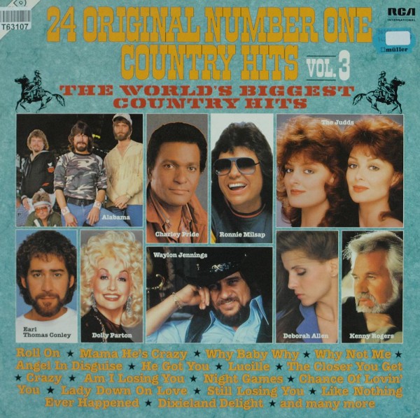 Various: 24 Original Number One Country Hits Vol. 3