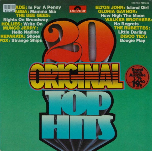 Various: 20 Original Top Hits 1/76