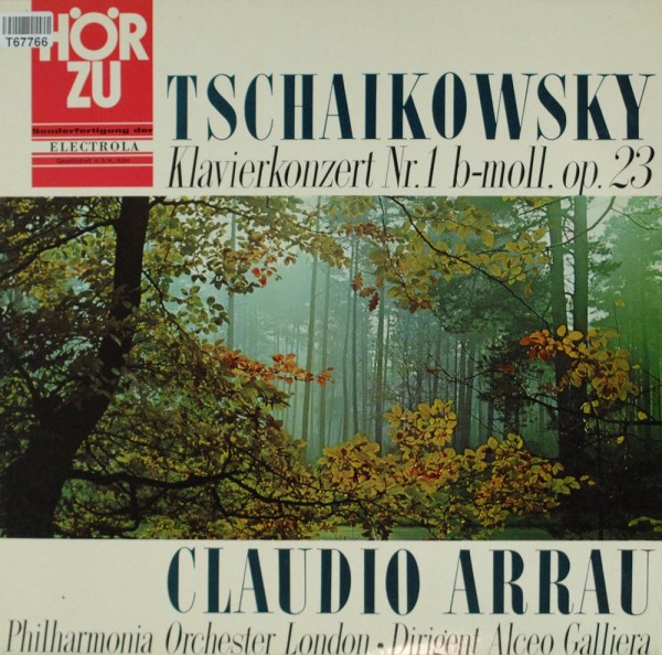 Pyotr Ilyich Tchaikovsky, Claudio Arrau, Ph: Klavierkonzert Nr. 1